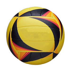 ลูกวอลเลย์บอลชายหาด PVC แบบกำหนดเอง ผลิตด้วยเครื่องจักรและเย็บมือ พร้อมขั้นต่ำในการสั่งซื้อน้อย - Product Image 1