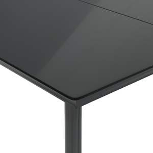 Juego de comedor de patio de ratán polivinílico gris de 3 piezas con cojines Juegos de jardín - Product Image 5