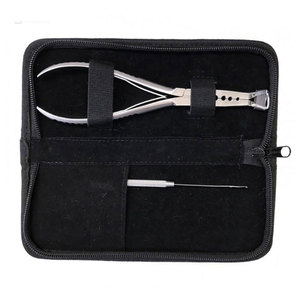 Kit d'outils professionnels en acier inoxydable de haute qualité pour l'application et le retrait d'extensions de cheveux à bandes adhésives – Vente en gros - Product Image 3
