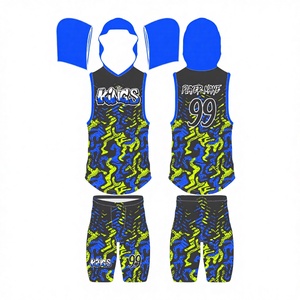 Uniformes de Fútbol 7v7 Personalizados, Totalmente Sublimados, Ligeros, de Secado Rápido, Transpirables, Anti-UV, Impermeables, con Nombre y Número del Jugador, para Adultos - Product Image 1