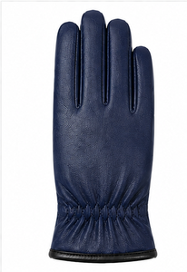 Genuine Leather Fashion <b>Gloves</b> for <b>Men</b> <b>Winter</b> Warm Cashmere Fleece Lined Touchscreen <b>Gloves</b> Fashion Texting <b>Gloves</b> Wholesale - Product Image 4