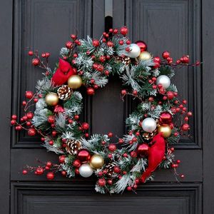 12 Piezas de Pájaros Artificiales de Color Rojo Cardenal con Plumas, Decoraciones para Árboles de Navidad con Clip para Adornos de Corona - Product Image 5