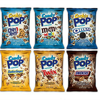 Popcorn aux bonbons arc-en-ciel populaire - Popcorn sucré glacé coloré pour les distributeurs mondiaux de confiseries