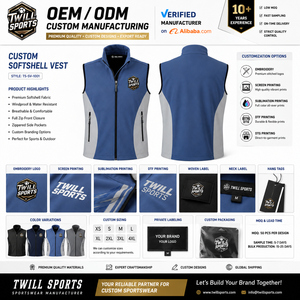 Chaleco Softshell de Poliéster al Por Mayor, Chaleco de Invierno Personalizado con Forro Polar, Impermeable y Cortavientos, Chaleco Softshell Utilitario para Hombre - Product Image 5