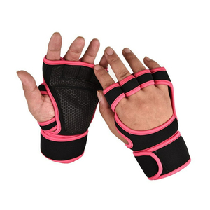 Guantes Deportivos de Medio Dedo, Impermeables, Antideslizantes, Unisex, para Gimnasio, Levantamiento de Pesas, Entrenamiento con Mancuernas, Protección de Palmas - Product Image 3