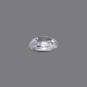 Handcrafted 3.05 Carat White Cubic Zirconia Loose Gemstone for Fine Jewelry - Product Image 3