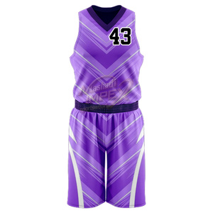 Ensemble de maillots de basket-ball 33 en maille de polyester respirante, unisexe, pour adultes, personnalisé pour hommes, imprimé à chaud - Product Image 2