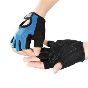 Guantes Deportivos de Neopreno Unisex Transpirables y Ventilados de Medio Dedo para Levantamiento de Pesas, Ejercicio, Ciclismo y Carreras al por Mayor - Product Image 5