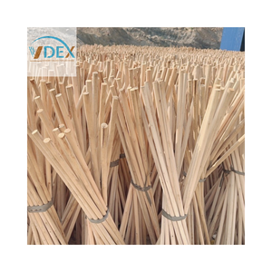 Balai à manche brossé poli de sortie d'usine | Poignées de balai en bois et bâton de vadrouille en bois - Product Image 5