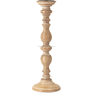 Natural Quality Wooden Candle Holder Stunning Table <b>Centrepiece</b> for Home and Office Decoration for Sale - Product Image 3