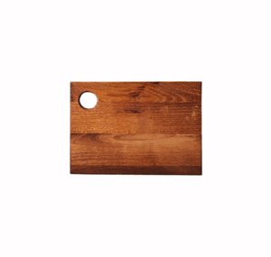 Planche à découper rectangulaire en bois antidérapante pour la cuisine, pour couper les salades et la viande, faite à la main, en solde - Product Image 3
