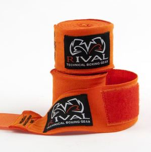 Vendas de Boxeo Transpirables de Algodón Rosa Rival con Pegamento Acrílico Hipoalergénico, Unisex, 5m de Longitud, para Entrenamiento de MMA - Product Image 6
