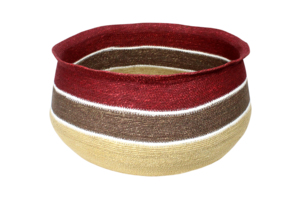 Hot Selling High Quality Handmade Woven Seagrass Eco-Friendly <b>Plant</b> <b>Basket</b> Handles Indoor Belly <b>Basket</b> <b>for</b> Clothing Storage - Product Image 3