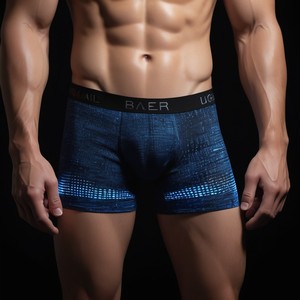 Boxers pour hommes sur mesure de haute qualité, vêtements en gros du Bangladesh, prix FOB bas, MOQ élevé, boxers en ligne - Product Image 1