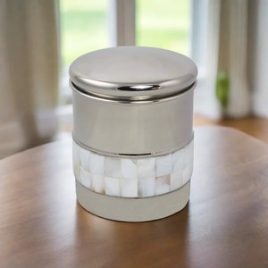 Urne funéraire en acier inoxydable pour cendres humaines, souvenir commémoratif, rangement des cendres, urne décorative - Product Image 4