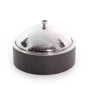 Plat de service en acier inoxydable avec couvercle en dôme, chauffe-plats pour buffet, idéal pour la restauration, les banquets et les réceptions hôtelières - Product Image 3