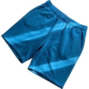 Pantalones Cortos Personalizados para Hombre, 100% Algodón, con Cordón Ajustable, 300 Gramos, Ecológicos, Transpirables, de Secado Rápido, Casuales, para Exteriores, de Color Sólido - Product Image 1