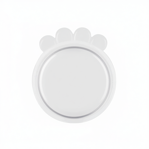 Tapas de silicona para tarros de 7,6 cm transparentes para comederos de mascotas - Product Image 2
