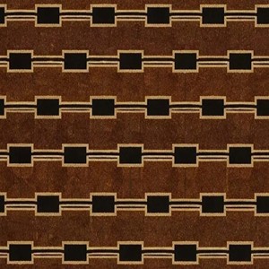 Alfombra Contemporánea Abstracta de Lana Marrón, Alfombra Geométrica Moderna Hecha a Mano, Alfombra Artística para Sala de Estar, Dormitorio, Alfombra para Piso - Product Image 3