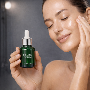 Coffret de Soins Visage Raffermissants Végans Marque Blanche avec Vitamine C et Acide Hyaluronique pour Anti-Âge et Éclaircissement de la Peau OEM/ODM - Product Image 3