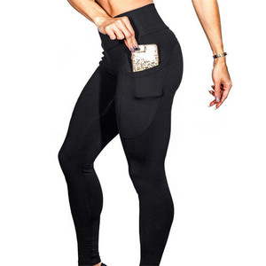 Nouvelle Arrivée Leggings de Yoga Femme Taille Haute Longueur Cheville, Sportswear Décontracté Uni Respirant Tricoté Grande Taille pour Fitness et Course à Pied - Product Image 4