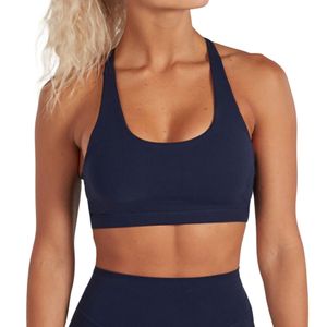 Custom Wholesale Women Nylon Elastane Yoga Sports Bra Flat Lock Stitching Fitness Bra Custom Logo OEM Activewear - Product Image 1