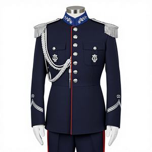 Uniforme de fanfare en gros, fabriqué en coton 100 % ou polyester de qualité supérieure, pour hommes, femmes et adultes, tailles et couleurs personnalisées - Product Image 1