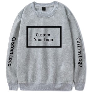 Sweat-shirt à col rond avec logo Harry Johnson Production, mélange de coton, tricoté, manches longues, respirant, coupe classique, 180g - Product Image 3