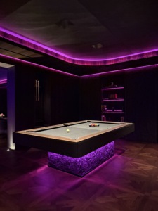 โต๊ะบิลเลียดหิน VELAR โดย Argmac พร้อมโต๊ะพูลปรับแต่งได้สำหรับพื้นที่ความบันเทิงในร่ม - Product Image 4