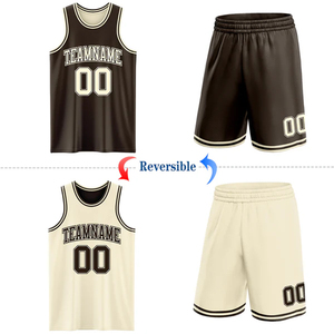 Uniforme de Baloncesto Reversible Profesional Personalizado para Equipos, Ropa Deportiva - Product Image 1