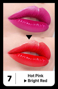 [SILKY SEOUL] Rouge à lèvres et brillant à lèvres à changement de couleur UV, effet hydratant, repulpant, longue tenue, maquillage cosmétique - Product Image 5
