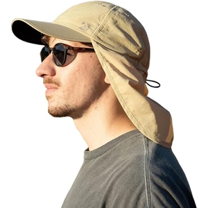 Gorra de Pesca de Secado Rápido Personalizada con Protección Solar UPF 50+ Anti-UV y Visera Desmontable para Exteriores, de Nylon y Sarga de Rizo - Product Image 4