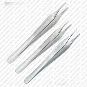 Ensemble de 3 pinces chirurgicales : pinces Adson pour tissus et pansements 12cm 15cm, pinces Kocher à verrouillage en acier inoxydable, instrument chirurgical - Product Image 4