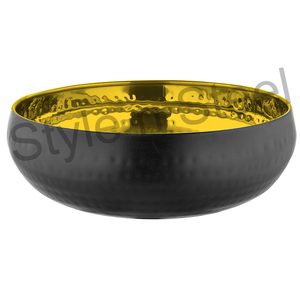 ชุดก่อสร้างทำจากโลหะชามสแตนเลสสตีลพรีเมียมสีทองพร้อมเครื่องมือสำหรับสลัดดีไซน์เกลือและพริกไทย - Product Image 3