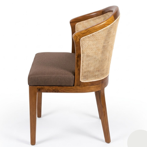 Sillas de restaurante de madera maciza con espuma suave adicional y tela suave, a un precio económico. - Product Image 2