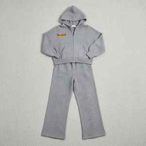 Conjunto Deportivo de Felpa de Algodón con Capucha para Mujer, Lavado Ácido, con Logotipo Personalizado, Transpirable, Antiarrugas, Estilo Urbano, del Mejor Proveedor - Product Image 1