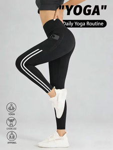 Women's Hip Lift High Waist Yoga <b>Leggings</b> pants High Elastic Quick Dry Gym Running Fitness Athletic <b>leggings</b> Pants sport wear - Product Image 2