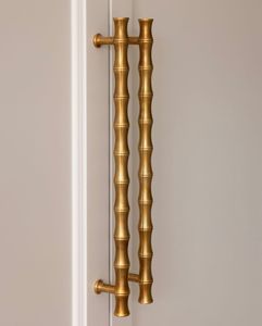 Tirador de latón macizo, Tirador de latón para gabinetes, Tirador de latón para cajones, Tirador de latón para muebles, Tirador de latón para puertas, Tirador de latón para gabinetes de cocina - Product Image 4