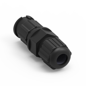 Conector Impermeable IP67 de Latón de 10 Pines, Tipo de Ensamblaje, 2A, Tamaño B - Product Image 2
