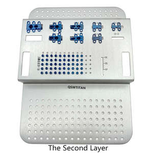 Juego de instrumentos para recuperación de rotura de ligamentos cruzados con implantes TTA quirúrgicos veterinarios ortopédicos de Dentavex - Product Image 4