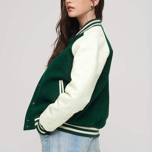 Chaqueta Varsity Clásica para Hombre, Corte Ajustado, Cuello Alto, Lona Transpirable, Dos Bolsillos Laterales, Secado Rápido, 2026 - Product Image 3