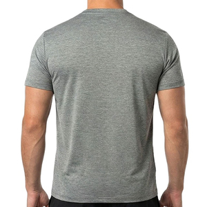 Vêtements de compression à haute élasticité, tenues de course d'été, t-shirts à séchage rapide, t-shirts de sport pour hommes - Product Image 3