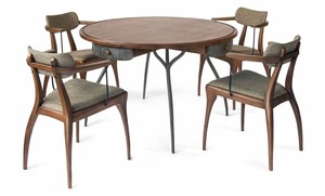 Luxury 5-Piece Solid Wood Dining <b>Table</b> 2 <b>Chair</b> Set Eco-Friendly Durable Outdoor <b>Foldable</b> Easy Clean Restaurant - Product Image 6