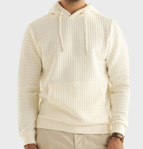 Sweat-shirt à capuche pour homme de qualité supérieure, personnalisé OEM, en mélange de coton, pull-over uni, sweat-shirt d'hiver respirant de qualité supérieure - Product Image 5