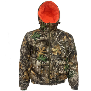 Veste de chasse réversible à motif imprimé, légère, imperméable et softshell pour homme, pour les sports d'hiver en plein air, la pêche, la randonnée et le camping - Product Image 1