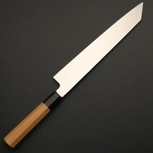 Couteau de chef artisanal en acier inoxydable de 13 pouces, fabriqué sur mesure par Ahmad Fabric, avec étui en cuir, manche élégant, personnalisable - Product Image 5