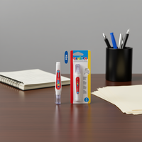 Stylo correcteur Carioca 12 pièces, pointe de précision à séchage rapide pour la correction sur papier