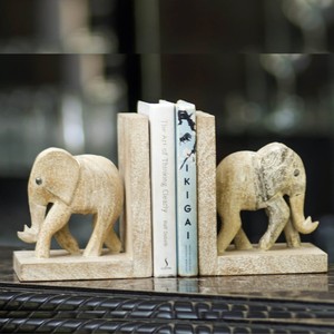 ที่คั่นหนังสือรูปช้างไม้มะม่วง งานแฮนด์เมด ชุดตกแต่ง ขายส่ง อินเดีย - Product Image 1