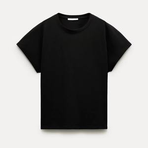Camiseta Sólida para Mujer de Estilo Sencillo y Elegante, Diseñada para la Vida Casual, con Ajuste Cómodo, Tela Suave y Atractivo para el Uso Diario - Product Image 2