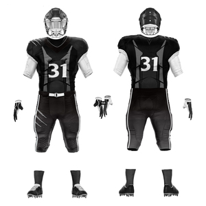 Uniforme de Fútbol Americano Deportivo Premium, Jersey y Pantalones con Logotipo de Equipo Personalizado, Equipamiento Transpirable para Juego en Liga - Product Image 4